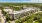 Aerial photograph of The Parkside at Avalon Park apartment complex in Orlando, FL, featuring a view of the grounds. 